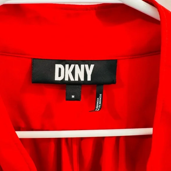 DKNY Scarlet Button-Up Blouse - Picture 2 of 3